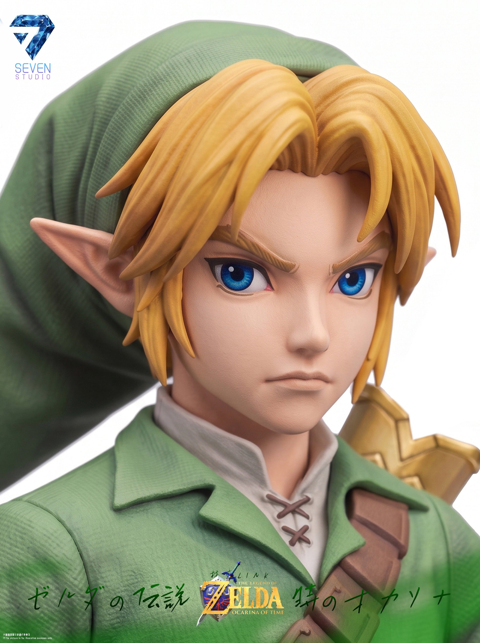Estatuilla The Legend of Zelda | Link The Hero of Time 1/6 GK Statue | Seven Studio | Tienda Anime | Tico Ofertas Seven Studio
