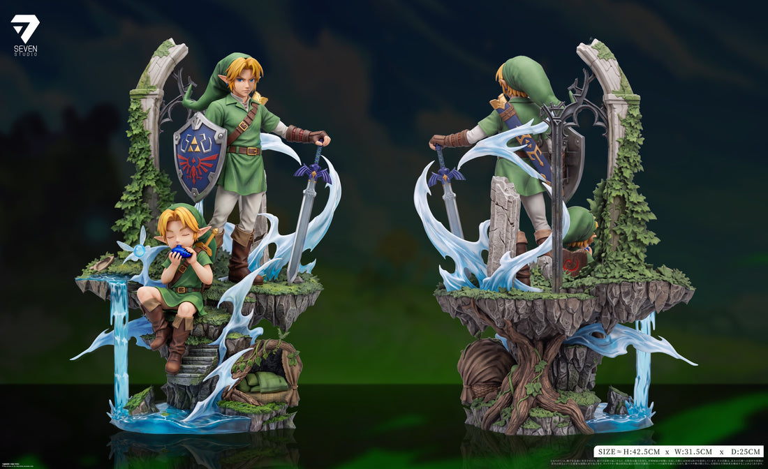 Estatuilla The Legend of Zelda | Link The Hero of Time 1/6 GK Statue | Seven Studio | Tienda Anime | Tico Ofertas
