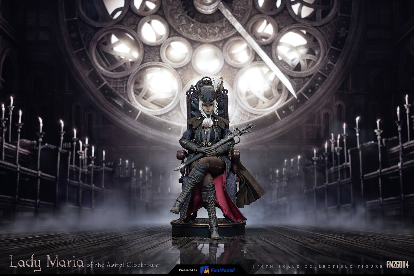 Estatuilla Bloodborne | Lady Maria 1/6 Action Figure No. FM26004 | FunModell Studio | Tienda Anime | Tico Ofertas