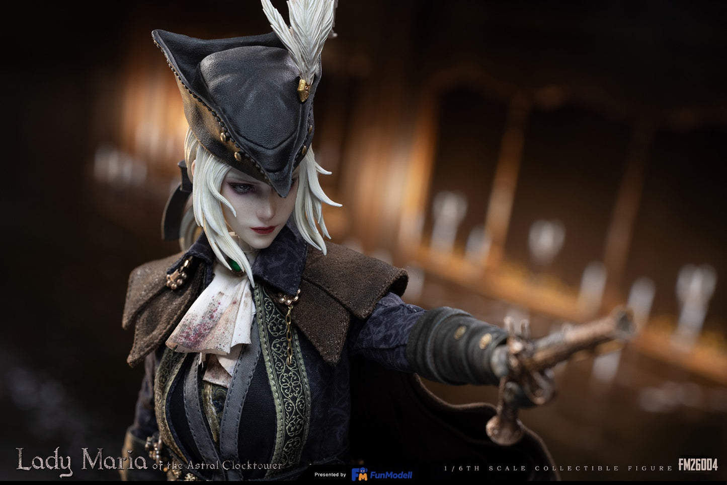 Estatuilla Bloodborne | Lady Maria 1/6 Action Figure No. FM26004 | FunModell Studio | Tienda Anime | Tico Ofertas