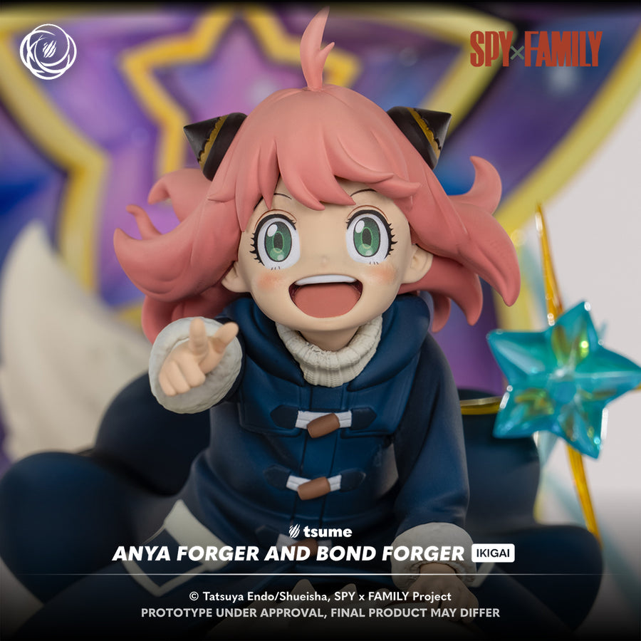 Estatuilla SPY x FAMILY | Anya Forger &amp; Bond Forger Ikigai 1/6 Licensed Statue | Tsume Studio | Tienda Anime | Tico Ofertas