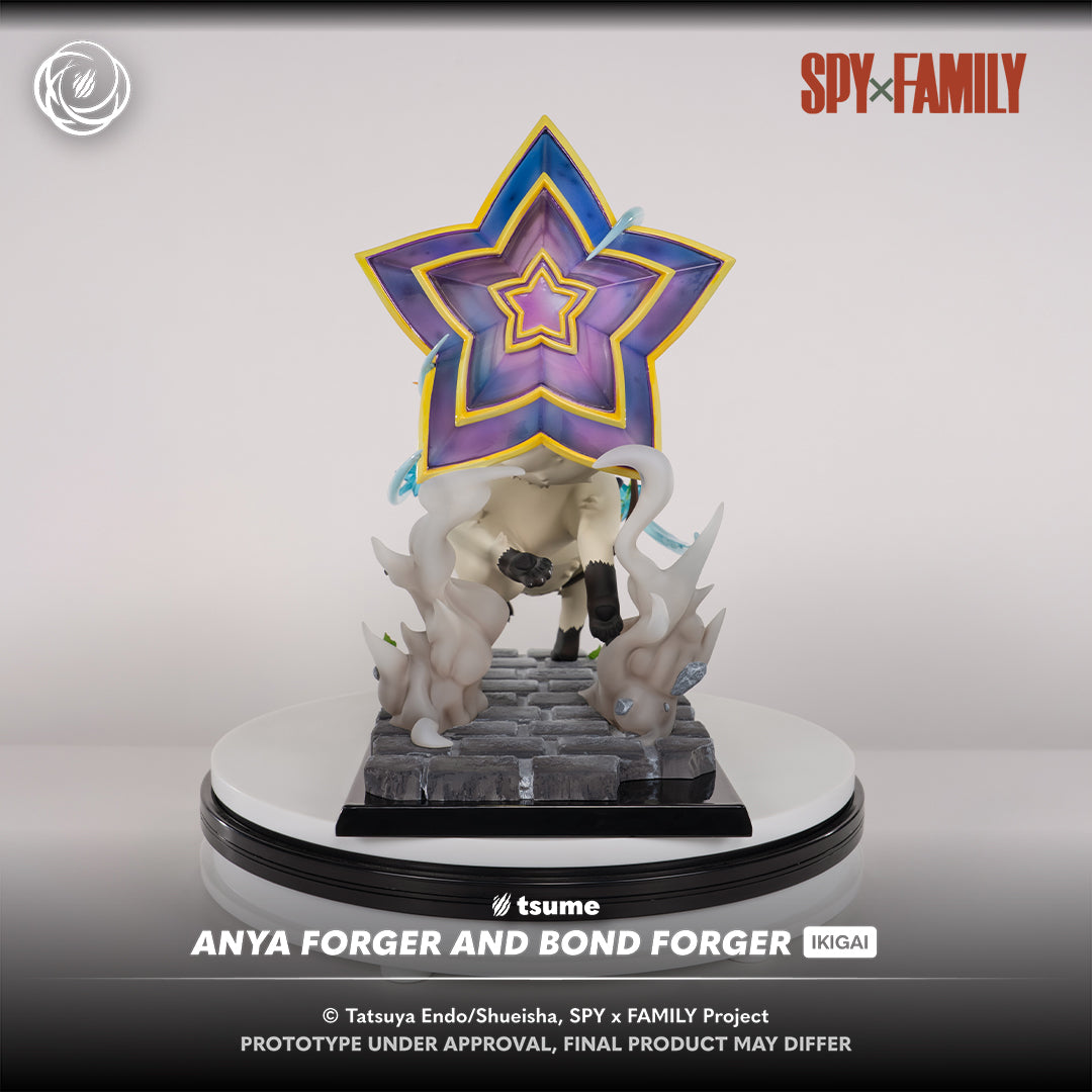 Estatuilla SPY x FAMILY | Anya Forger &amp; Bond Forger Ikigai 1/6 Licensed Statue | Tsume Studio | Tienda Anime | Tico Ofertas
