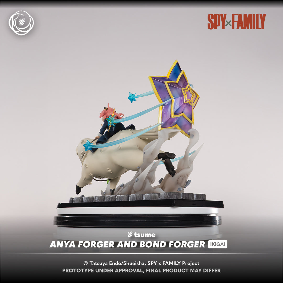Estatuilla SPY x FAMILY | Anya Forger &amp; Bond Forger Ikigai 1/6 Licensed Statue | Tsume Studio | Tienda Anime | Tico Ofertas