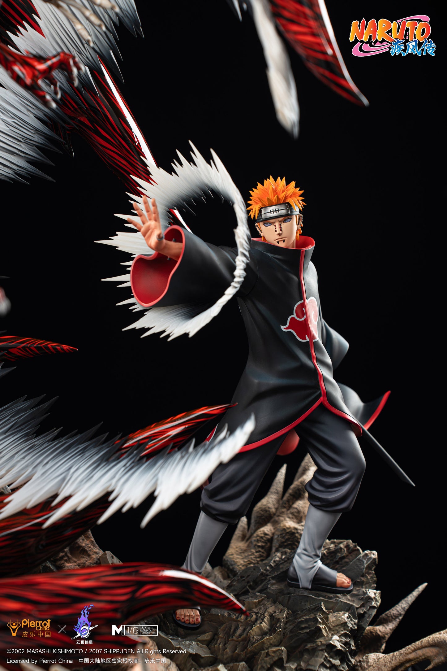 Estatuilla Naruto Shippuden | Tendo 1/6 Licensed Statue LED | Pickstar Studio | Tienda Anime | Tico Ofertas