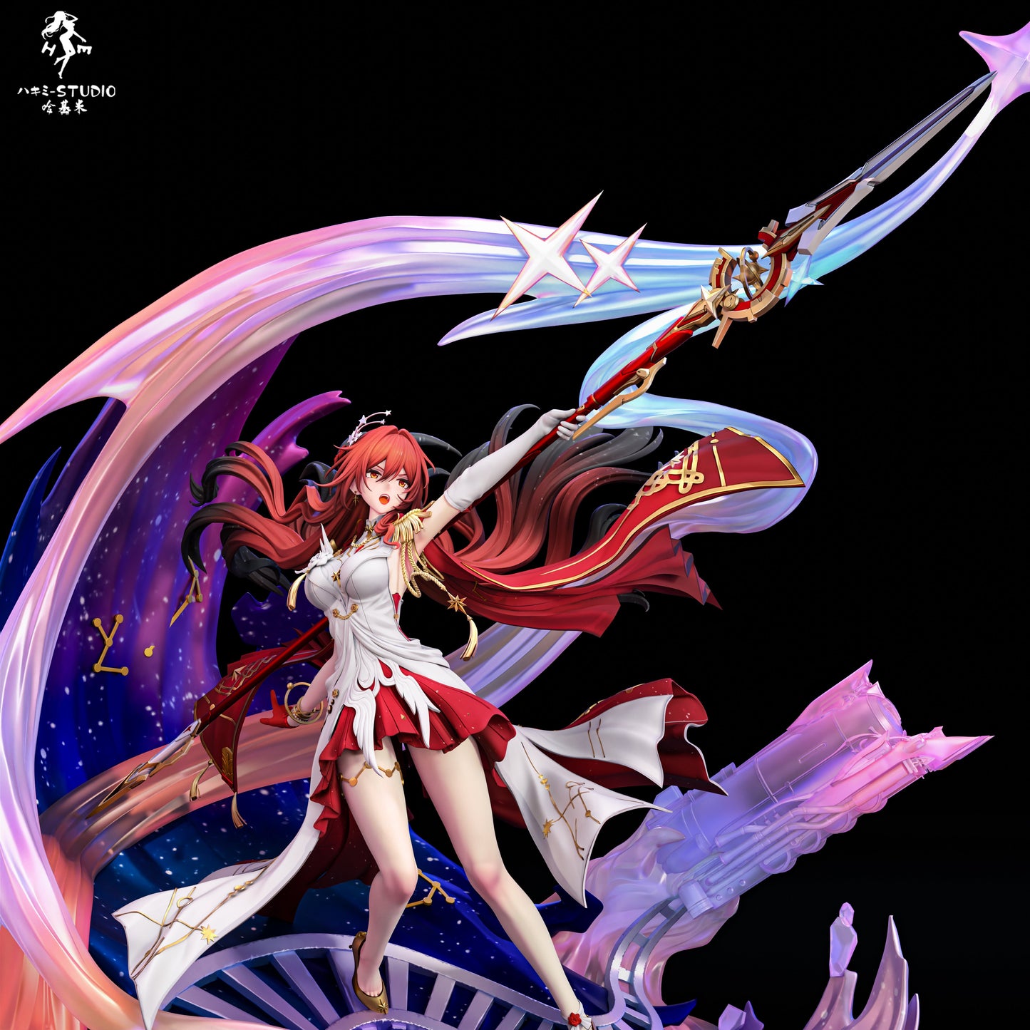 Estatuilla Honkai: Star Rail | Himeko 1/6 GK Statue LED | Hakimi Studio | Tienda Anime | Tico Ofertas