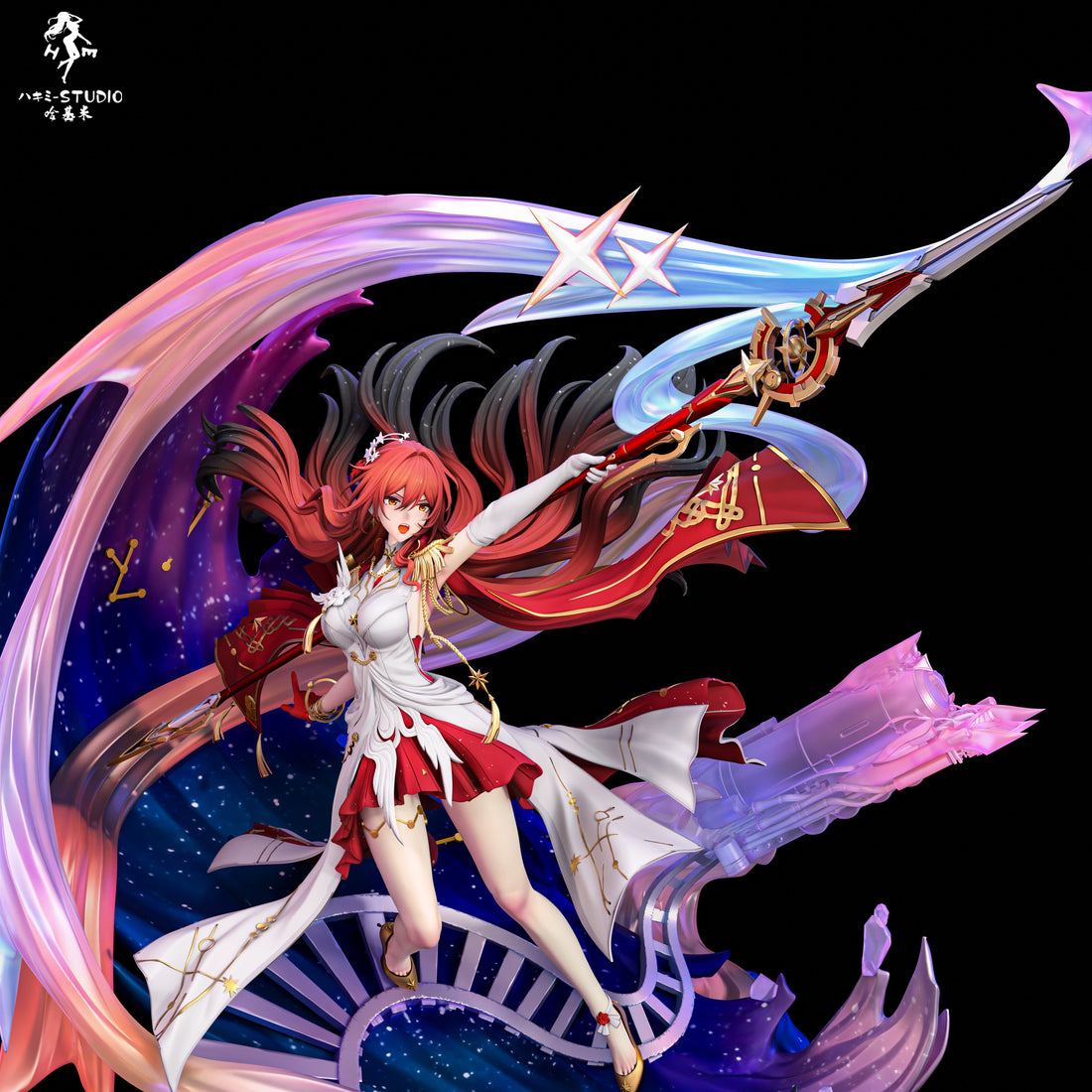 Estatuilla Honkai: Star Rail | Himeko 1/6 GK Statue LED | Hakimi Studio | Tienda Anime | Tico Ofertas