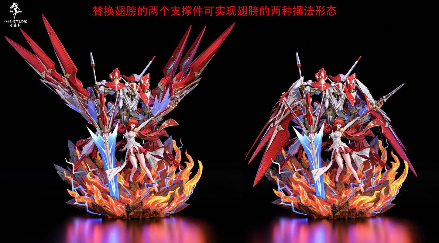 Estatuilla Honkai: Star Rail | Himeko 1/6 GK Statue LED | Hakimi Studio | Tienda Anime | Tico Ofertas