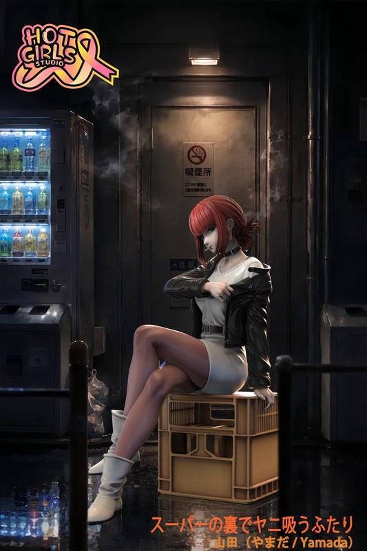 Estatuilla Smoking Behind the Supermarket with You | Yamada / Tayama GK Statue | Hotgirls Studio | Tienda Anime | Tico Ofertas Hotgirls Studio