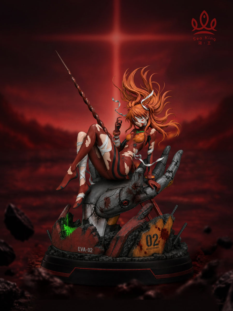 Estatuilla Neon Genesis Evangelion | Asuka Langley Sohryu 1/6 GK Statue | Sea King Studio | Tienda Anime | Tico Ofertas