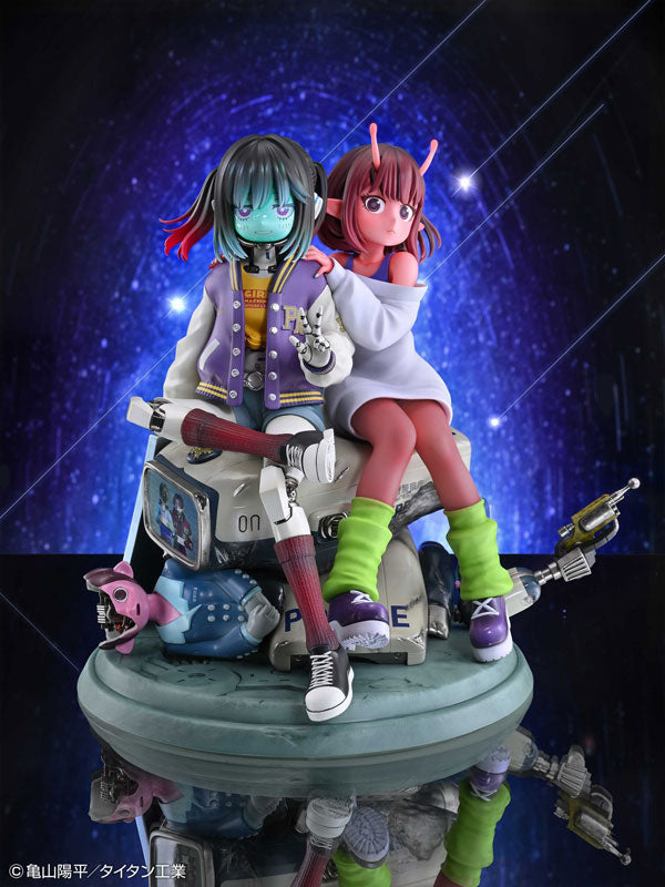 Estatuilla Milky Subway: The Galactic Limited Express | Chiharu x Makina Complete Figure | MEDICOS-E | Tienda Anime | Tico Ofertas