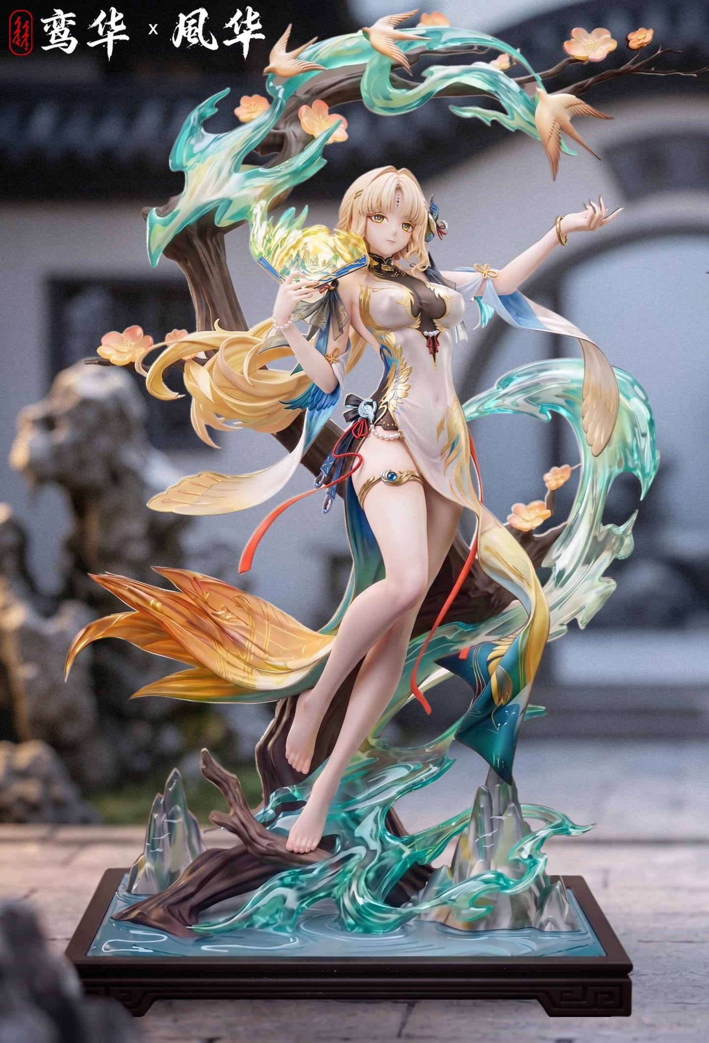 Estatuilla Wuthering Waves | Suisui x Yangyang 1/6 GK Statue | Mi Yin Studio | Tienda Anime | Tico Ofertas