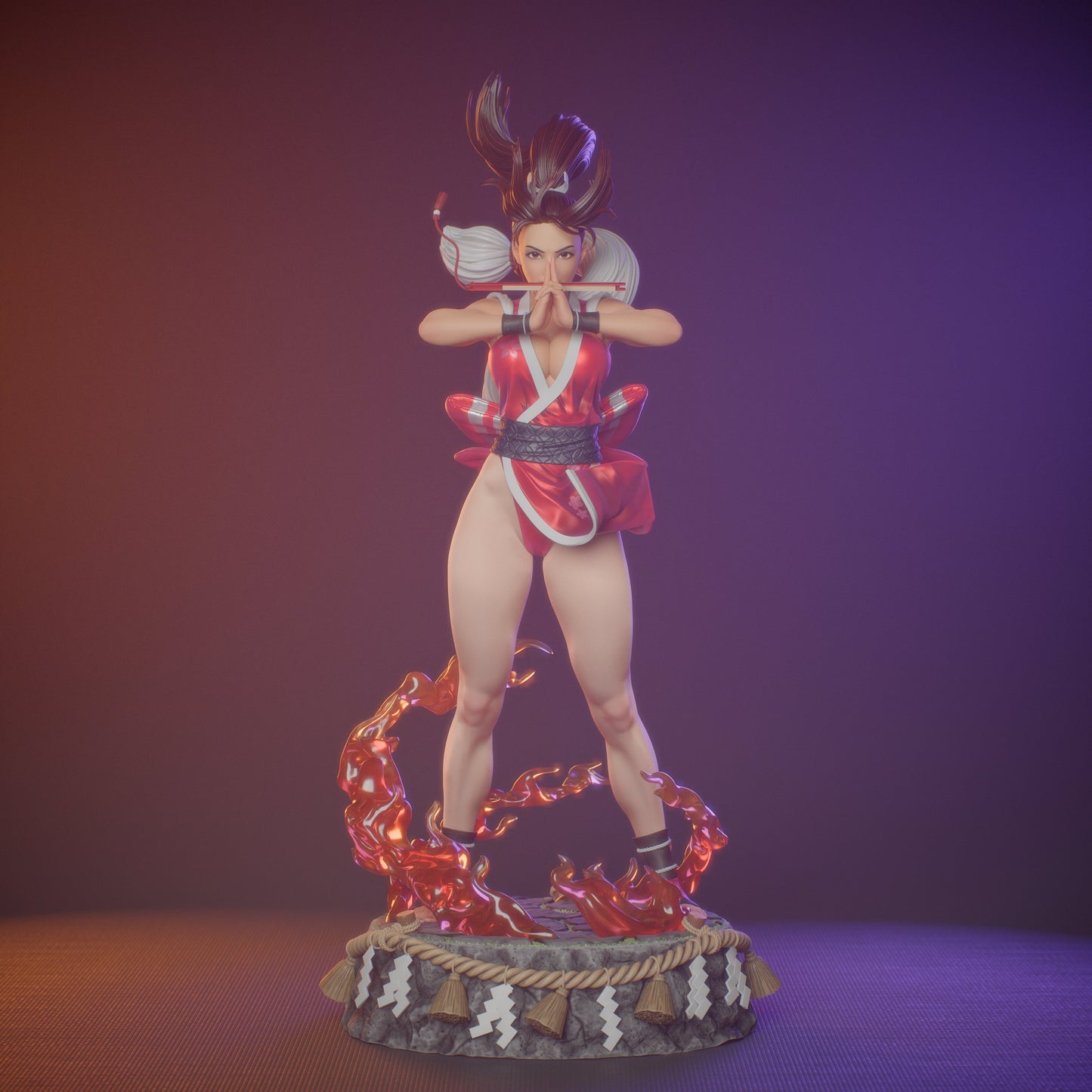 Estatuilla The King of Fighters | Mai Shiranui | Epic Creations Studio | Tienda Anime | Tico Ofertas
