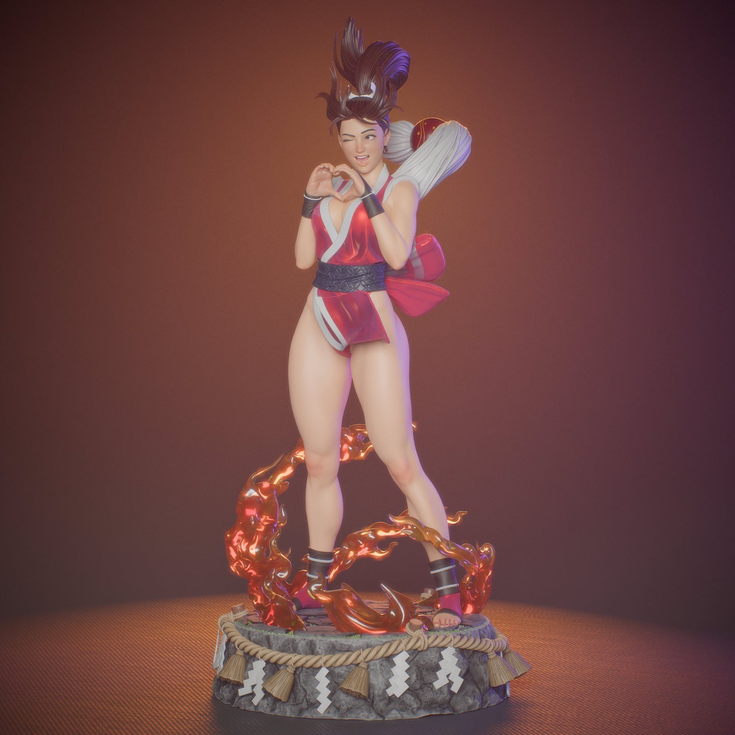 Estatuilla The King of Fighters | Mai Shiranui | Epic Creations Studio | Tienda Anime | Tico Ofertas