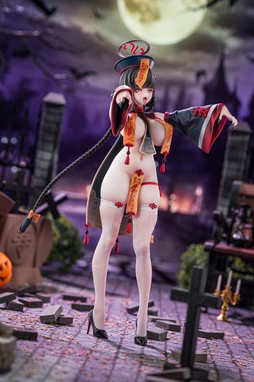 Estatuilla Blue Archive | Tsukatsuki Rio – Zombie Asiática | MAM BO Studio | Tienda Anime | Tico Ofertas