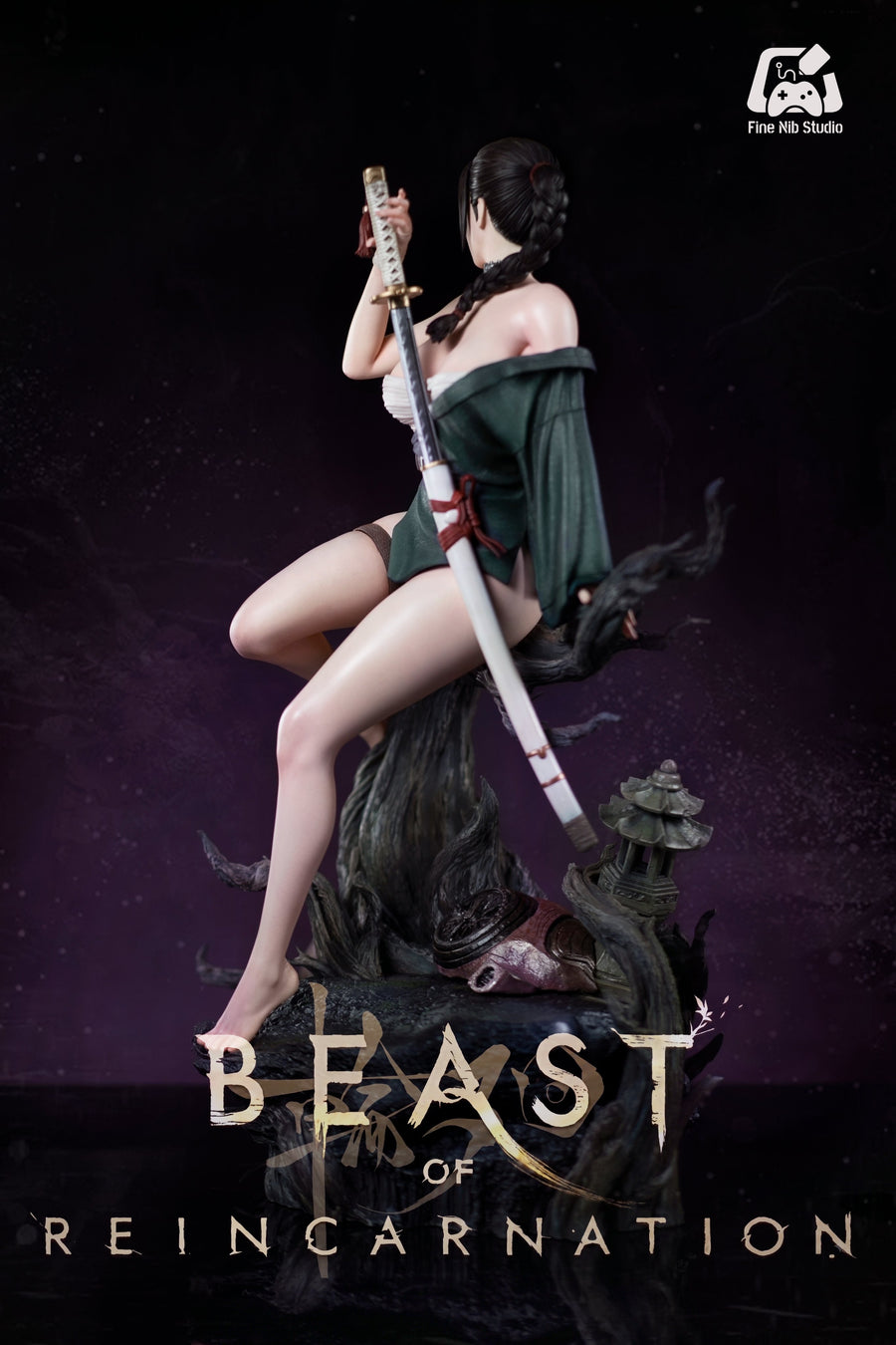 Estatuilla  Beast of Reincarnation | Emma | Fine Nib Studio | Tienda Anime | Tico Ofertas