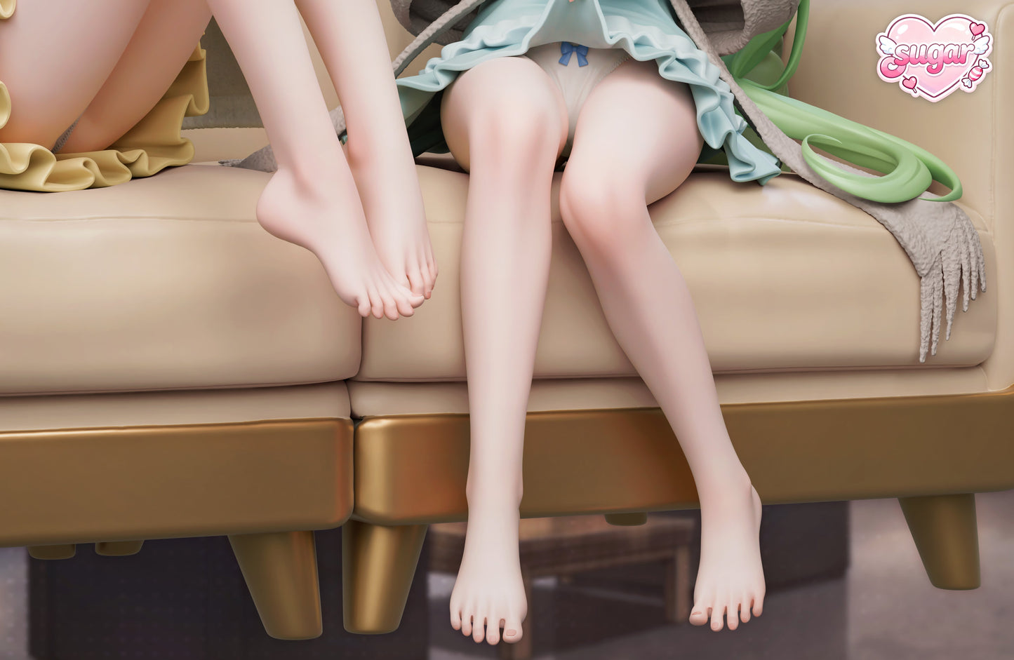 Estatuilla  Blue Archive | Tachibana Hikari & Tachibana Nozomi | Sugar Studio | Tienda Anime | Tico Ofertas