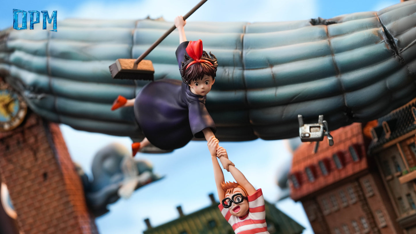 Estatuilla Kiki's Delivery Service | Magic Restored Desktop Series 016 GK Statue | OPM Studio | Tienda Anime | Tico Ofertas