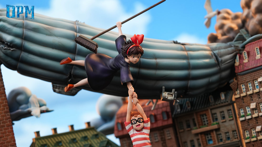 Estatuilla Kiki's Delivery Service | Magic Restored Desktop Series 016 GK Statue | OPM Studio | Tienda Anime | Tico Ofertas