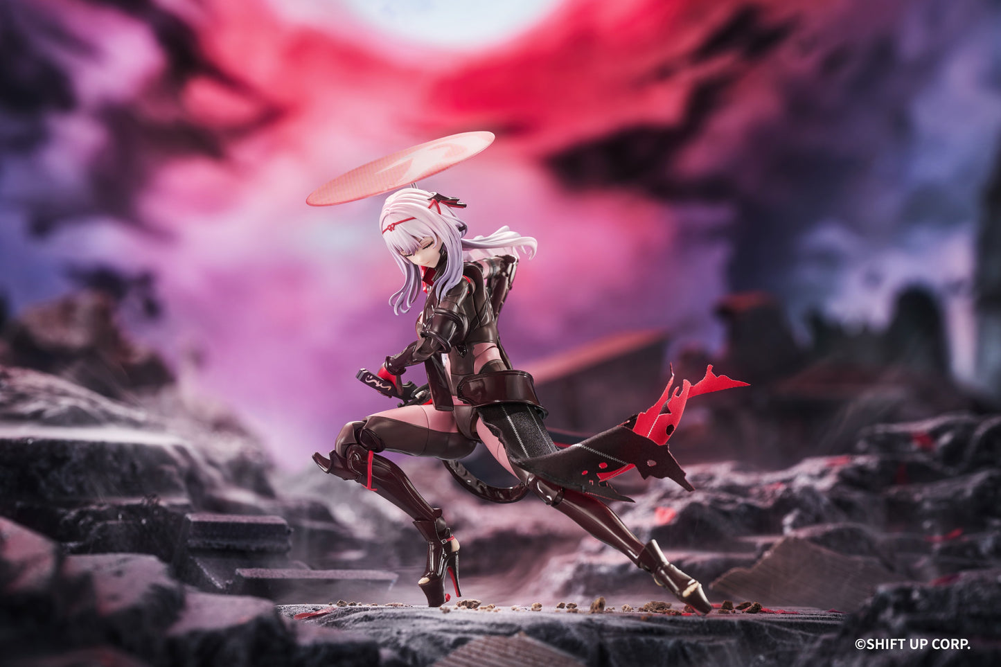 Estatuilla Goddess of Victory: NIKKE | Scarlet: Black Shadow Hyper Body Posable Figure | Good Smile Arts Shanghai | Tienda Anime | Tico Ofertas
