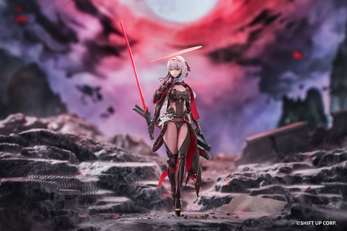Estatuilla Goddess of Victory: NIKKE | Scarlet: Black Shadow Hyper Body Posable Figure | Good Smile Arts Shanghai | Tienda Anime | Tico Ofertas