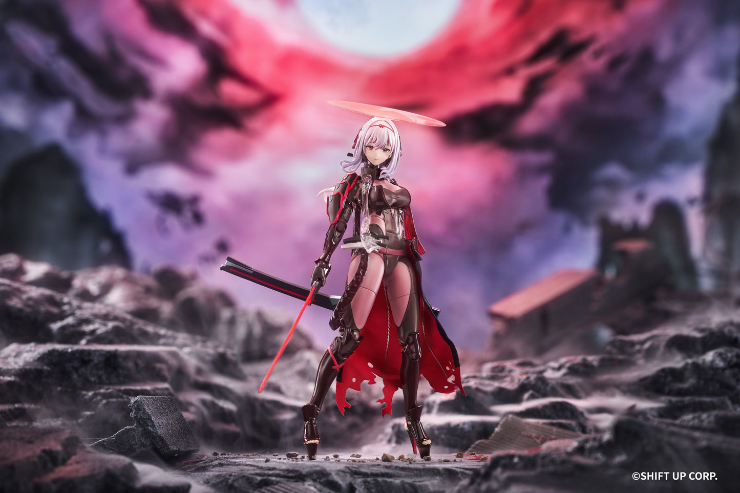 Estatuilla Goddess of Victory: NIKKE | Scarlet: Black Shadow Hyper Body Posable Figure | Good Smile Arts Shanghai | Tienda Anime | Tico Ofertas