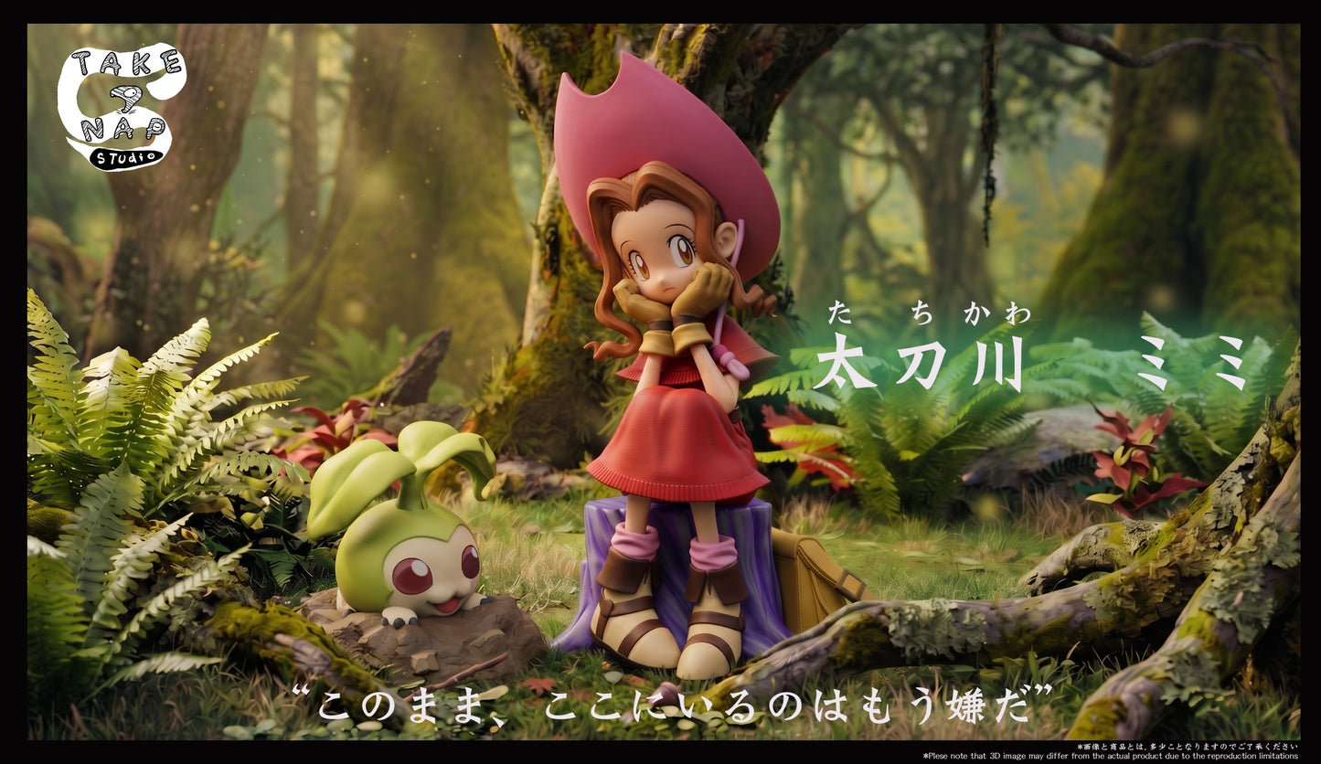 Estatuilla Digimon | Tachikawa Mimi x Izumi Koshiro GK Statue Set | Take A Nap Studio | Tienda Anime | Tico Ofertas