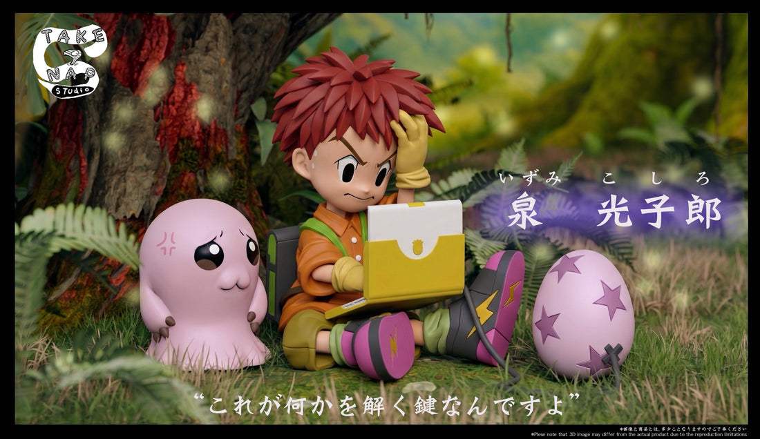 Estatuilla Digimon | Tachikawa Mimi x Izumi Koshiro GK Statue Set | Take A Nap Studio | Tienda Anime | Tico Ofertas