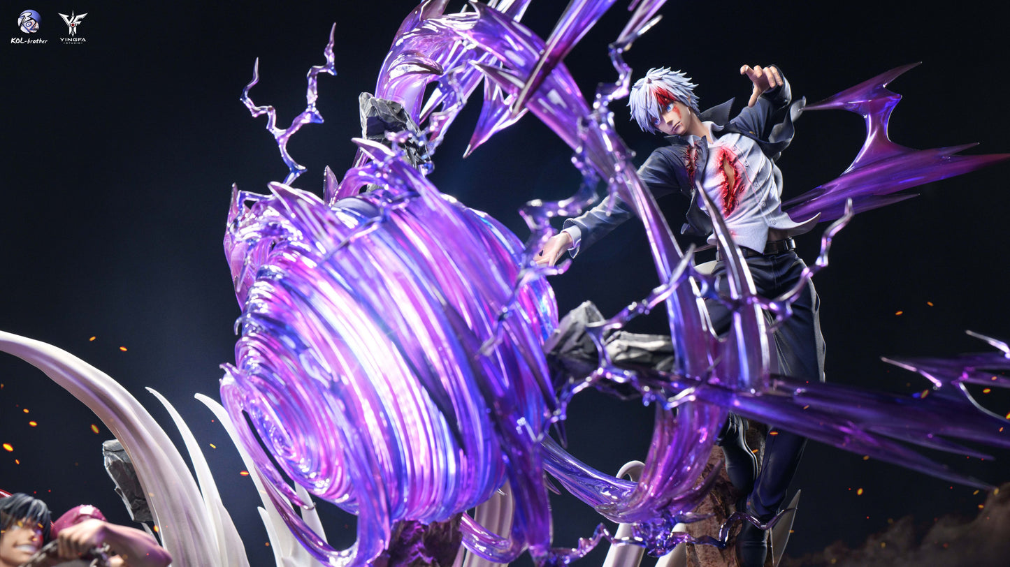 Estatuilla Jujutsu Kaisen | Satoru Gojo x Toji Fushiguro 1/6 GK Statue LED | Kol Brother Studio x YINGFA Studio | Tienda Anime | Tico Ofertas