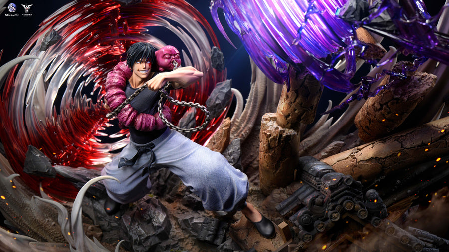 Estatuilla Jujutsu Kaisen | Satoru Gojo x Toji Fushiguro 1/6 GK Statue LED | Kol Brother Studio x YINGFA Studio | Tienda Anime | Tico Ofertas
