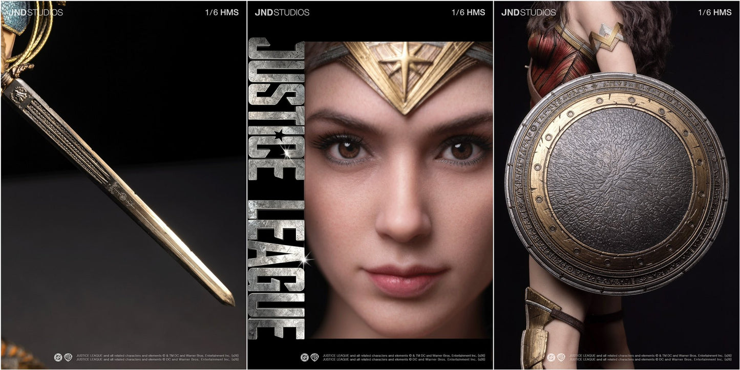 Estatuilla DC Comics | Wonder Woman 2017 Hyperreal Movie Statue 1/6 Platinum Edition | JND Studio | Tico Ofertas