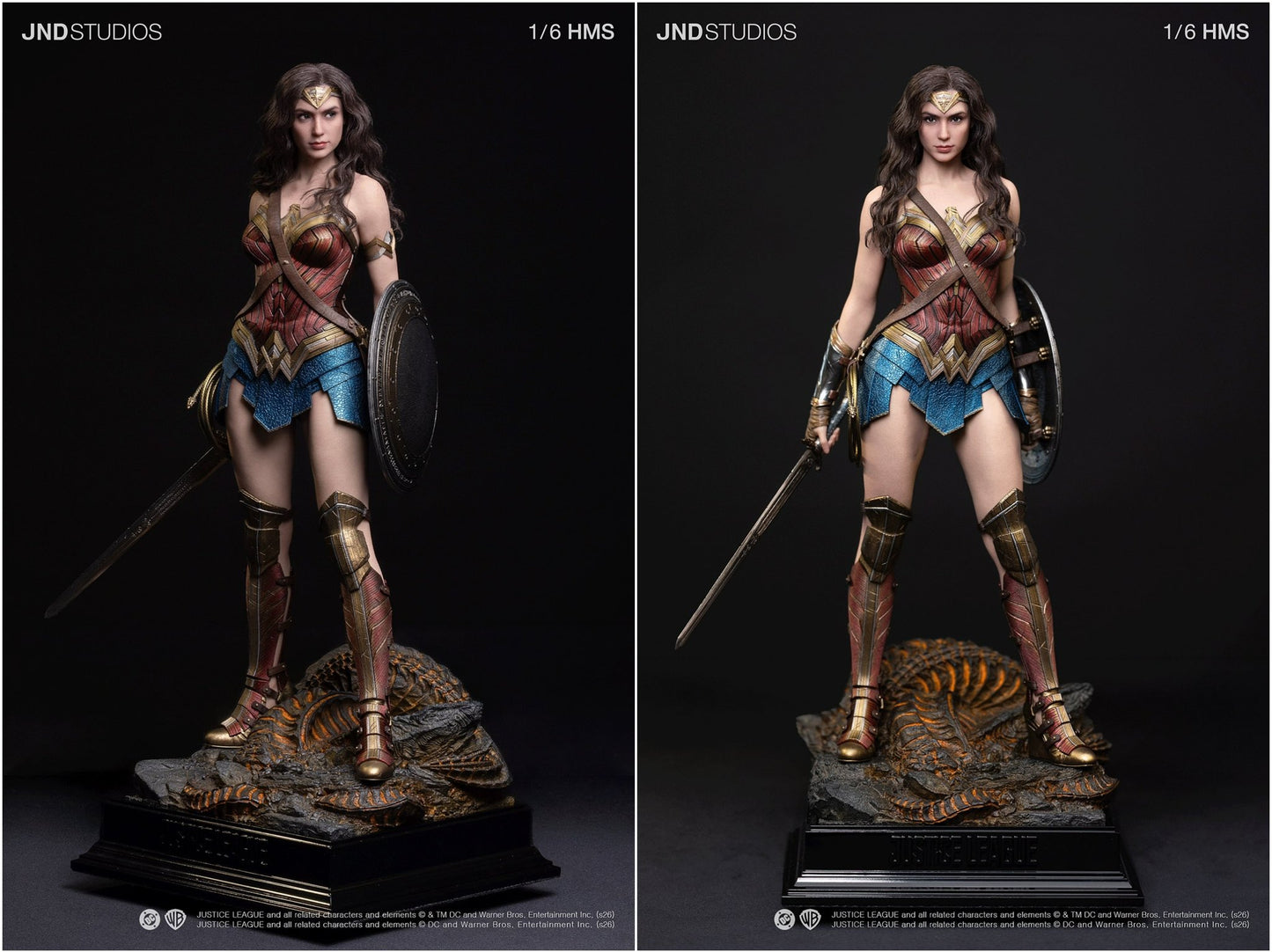 Estatuilla DC Comics | Wonder Woman 2017 Hyperreal Movie Statue 1/6 Platinum Edition | JND Studio | Tico Ofertas