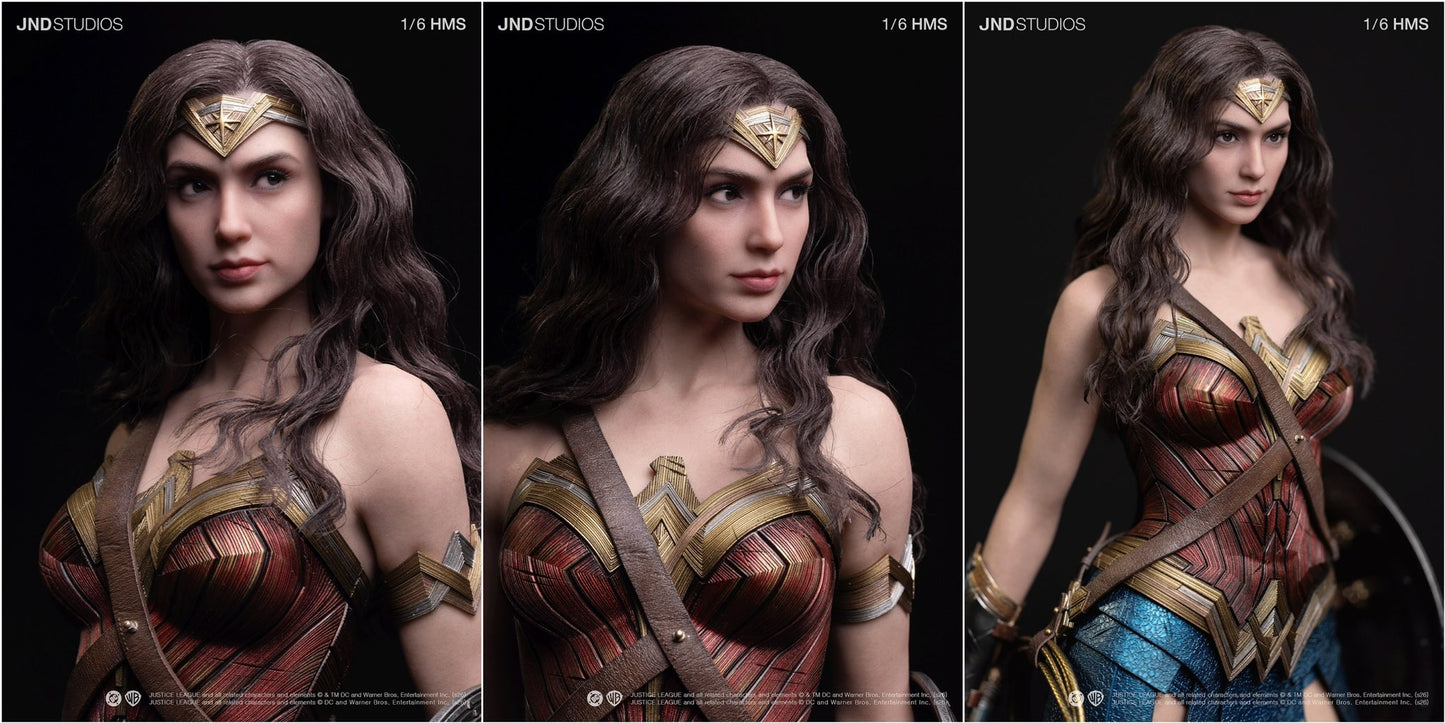 Estatuilla DC Comics | Wonder Woman 2017 Hyperreal Movie Statue 1/6 Platinum Edition | JND Studio | Tico Ofertas