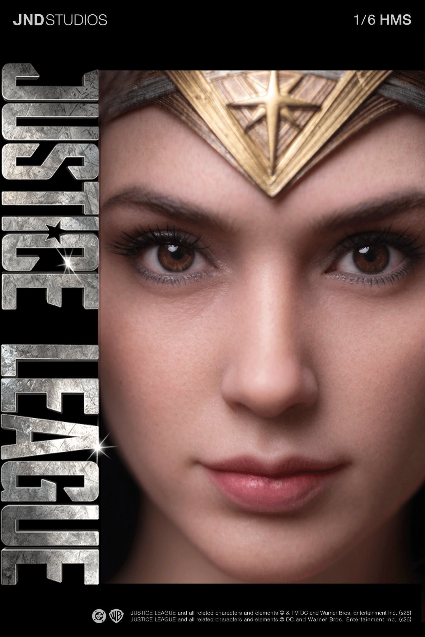 Estatuilla DC Comics | Wonder Woman 2017 Hyperreal Movie Statue 1/6 Platinum Edition | JND Studio | Tico Ofertas