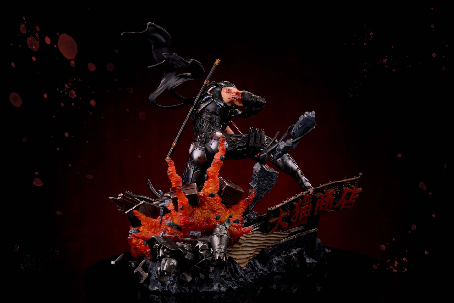 Estatuilla Ninja Gaiden | Ryu Hayabusa 1/4 GK Statue | Sword&Wing Studio | Tienda Gamer | Tico Ofertas
