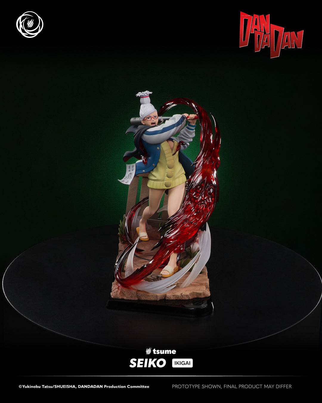 Estatuilla Dandadan | Seiko Ayase Ikigai Series 1/6 Licensed Statue | Tsume Studio | Tienda Anime | Tico Ofertas