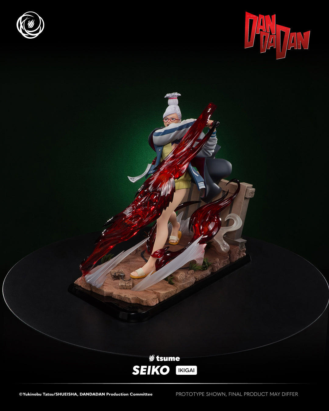 Estatuilla Dandadan | Seiko Ayase Ikigai Series 1/6 Licensed Statue | Tsume Studio | Tienda Anime | Tico Ofertas