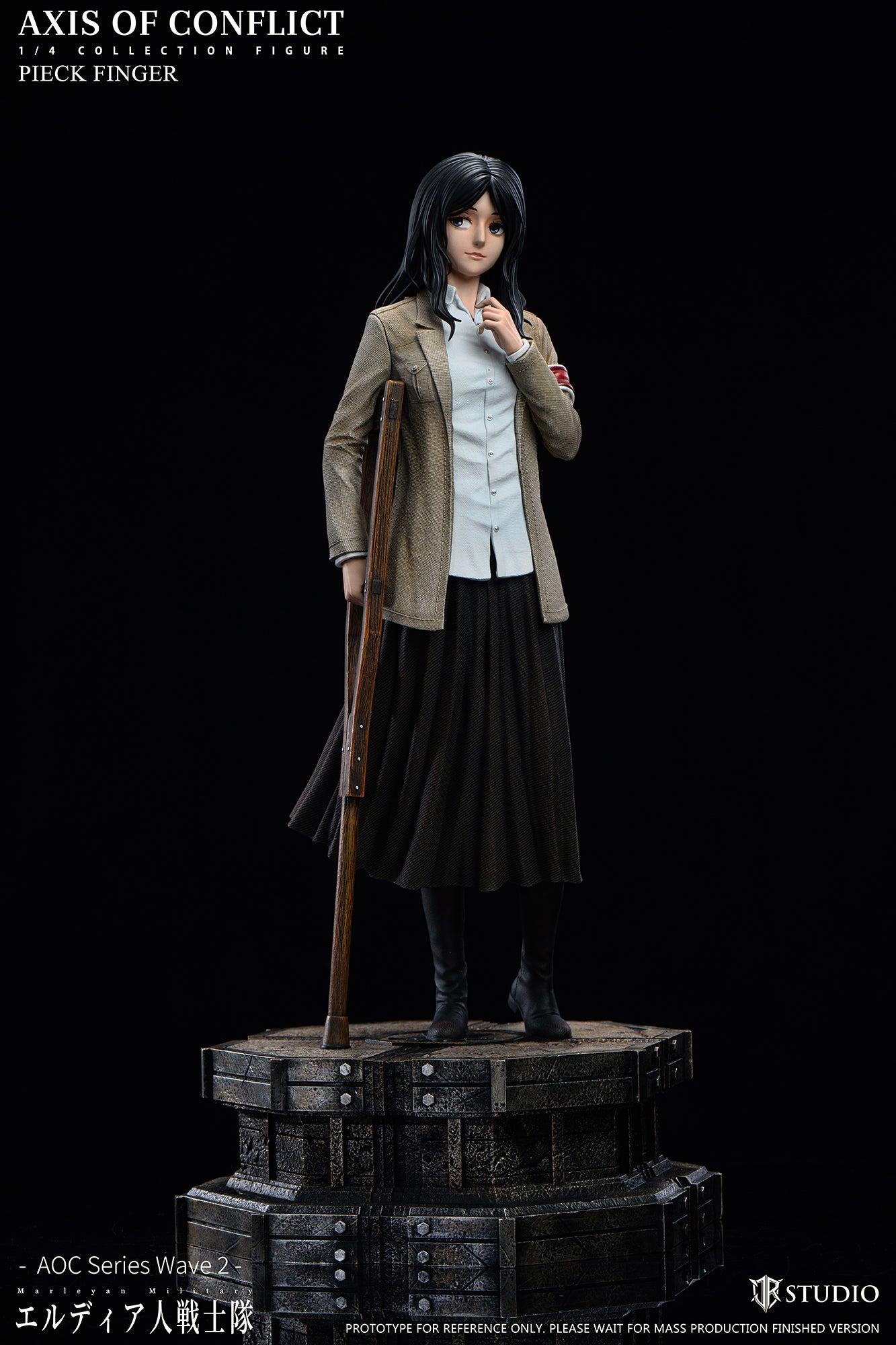 Estatuilla Attack on Titan | Pieck Finger | JR Studio | Tienda Anime | Tico Ofertas JR Studio