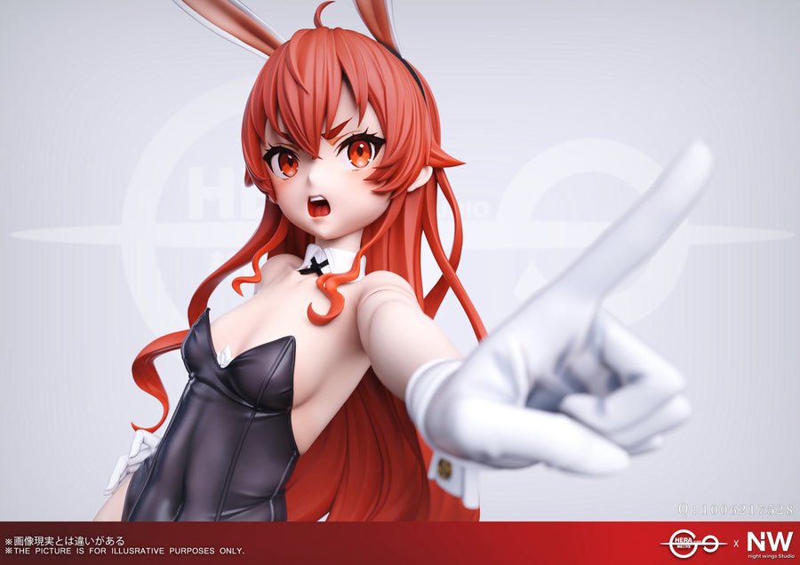 Estatuilla Mushoku Tensei: Jobless Reincarnation | Eris Boreas Greyrat Bunny Girl | Night Wing Studio × HERA Studio | Tienda Anime | Tico Ofertas