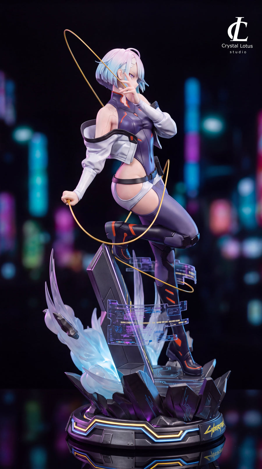 Estatuilla  Cyberpunk: Edgerunners | Lucyna Kushinada “Lucy” | Crystal Lotus Studio | Tienda Anime | Tico Ofertas