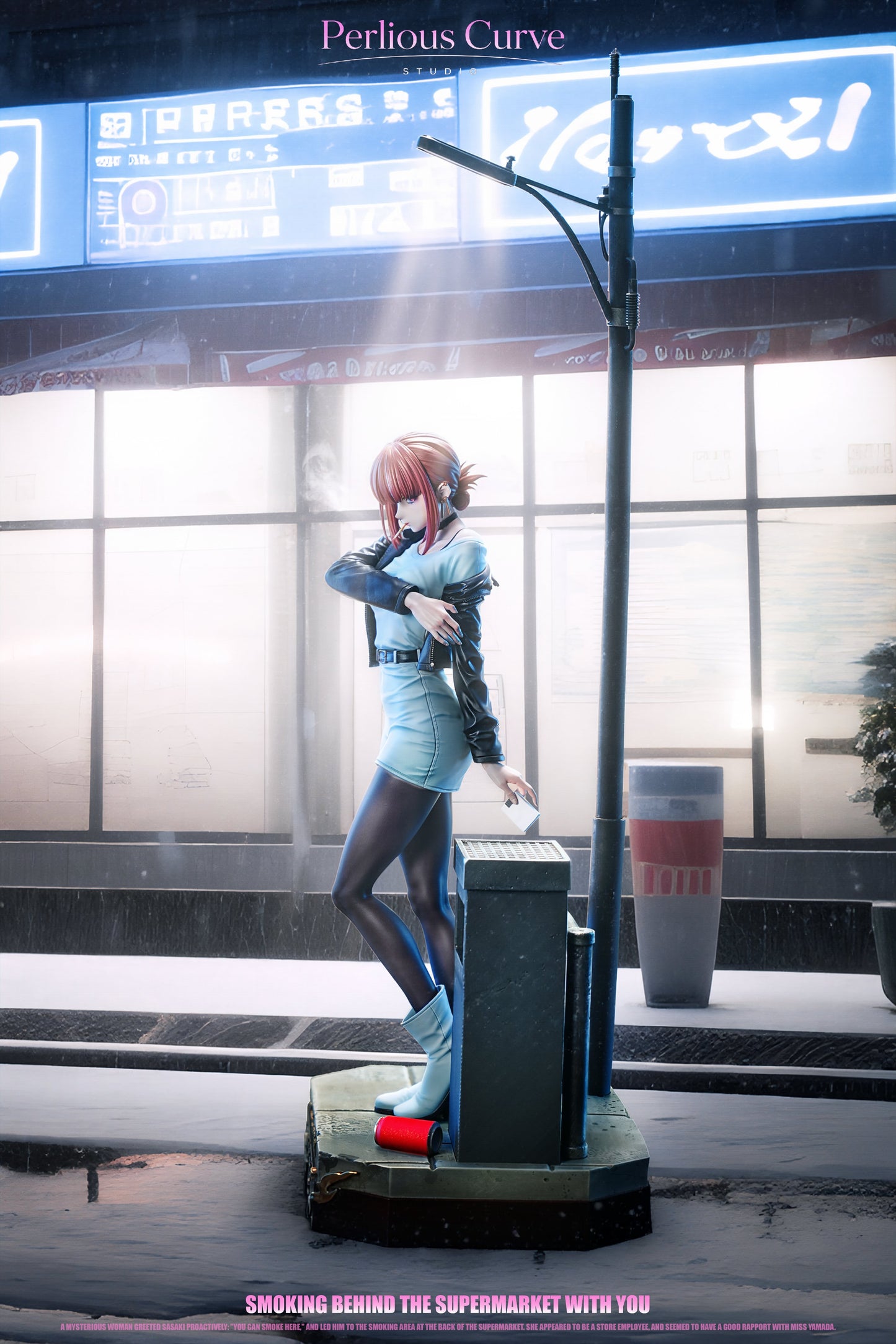 Estatuilla Smoking Behind the Supermarket with You | Yamada / Tayama | Perilous Curve Studio | Tienda Anime | Tico Ofertas Perilous Curve Studio