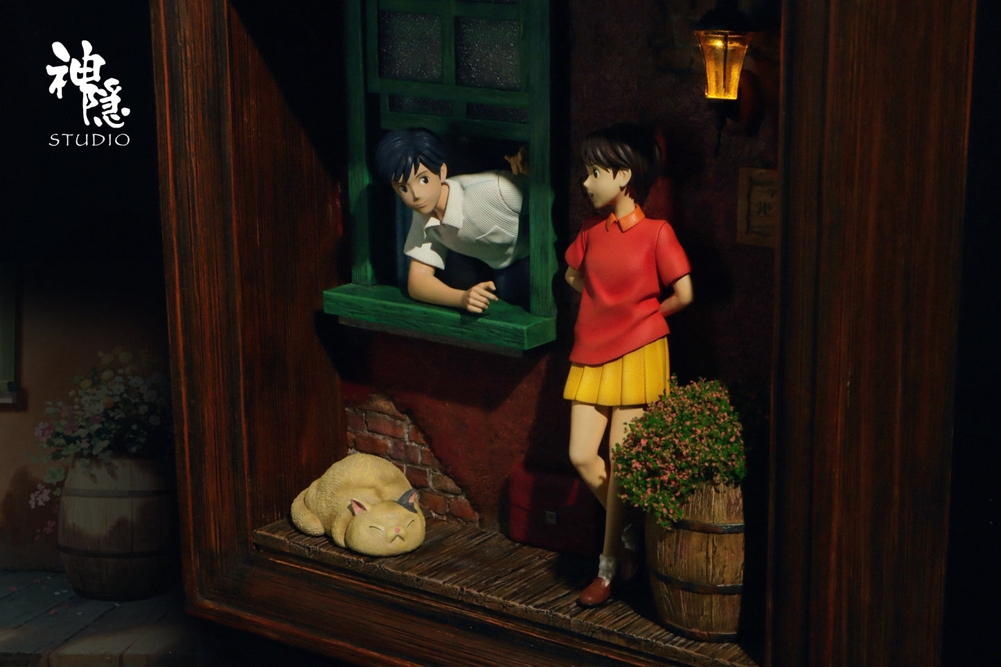 Estatuilla  Susurros del corazón | Seiji Amasawa y Shizuku Tsukishima | Shen Yin Studio | Tienda Anime | Tico Ofertas