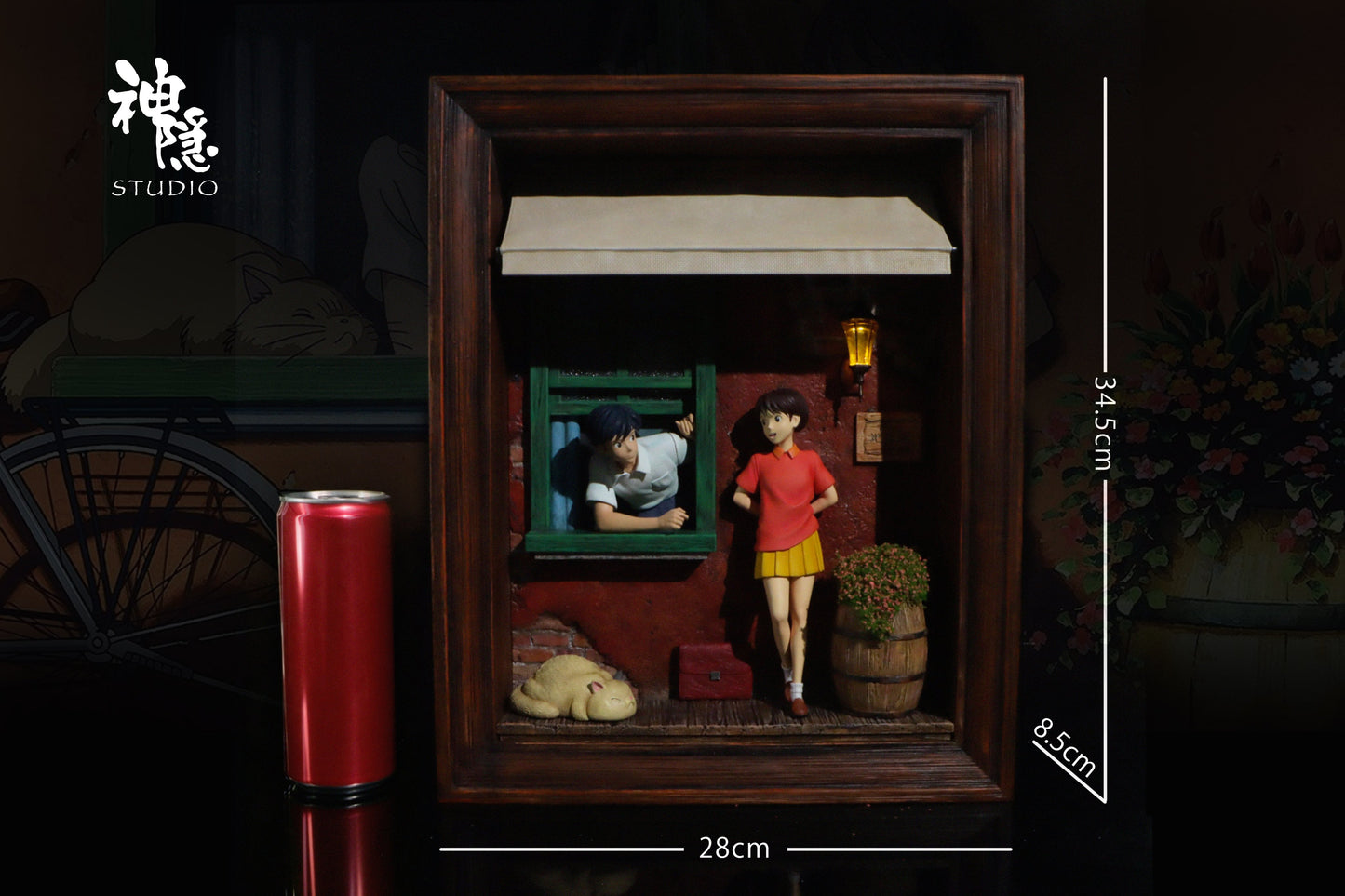 Estatuilla  Susurros del corazón | Seiji Amasawa y Shizuku Tsukishima | Shen Yin Studio | Tienda Anime | Tico Ofertas
