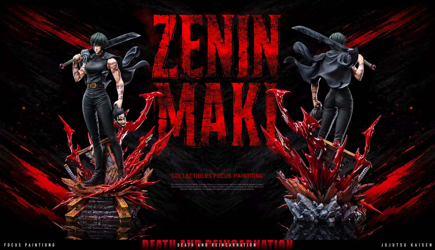Estatuilla Jujutsu Kaisen | Maki Zenin | BBA Studio | Tienda Anime | Tico Ofertas