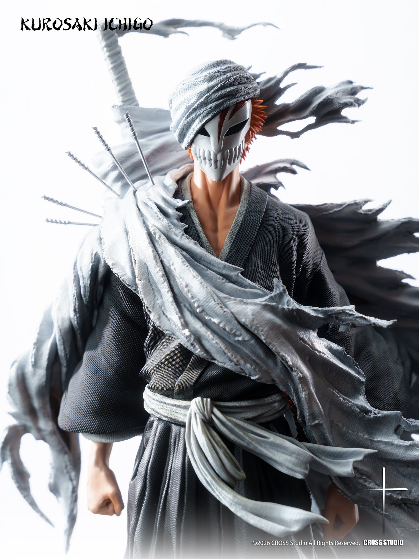 Estatuilla BLEACH | Ichigo Kurosaki – Máscara Hollow | Cross Studio | Tienda Anime | Tico Ofertas