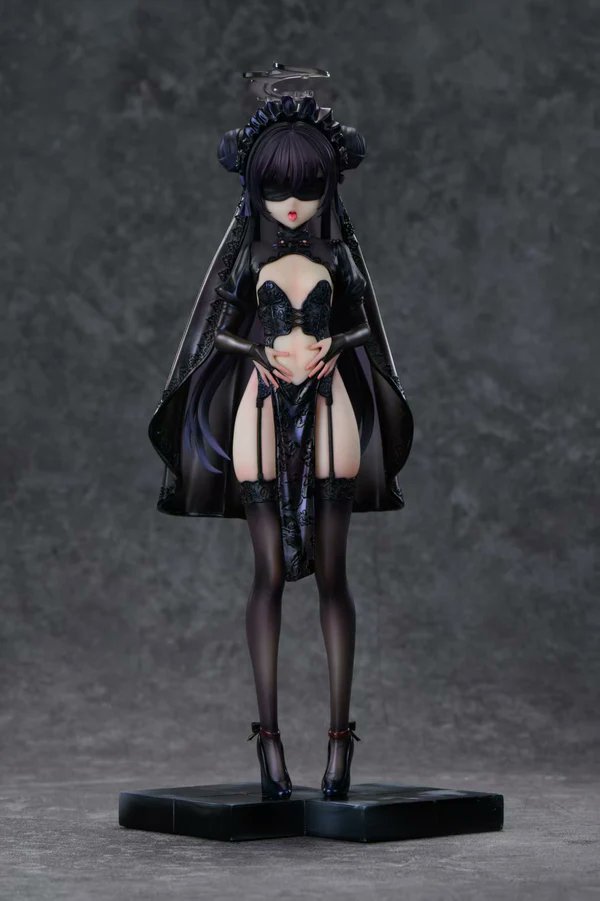 Estatuilla Blue Archive | Ryuuge Kisaki – Vestido de Novia / Viuda Negra | HFK Studio | Tienda Anime | Tico Ofertas
