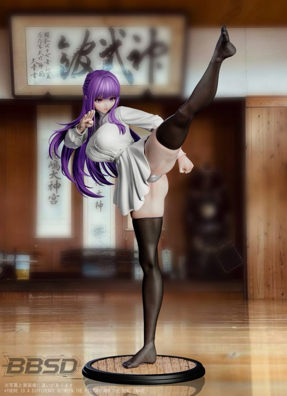 Estatuilla Frieren: Más allá del final del viaje | Fern – Chica Kung Fu | BBSD Studio | Tienda Anime | Tico Ofertas