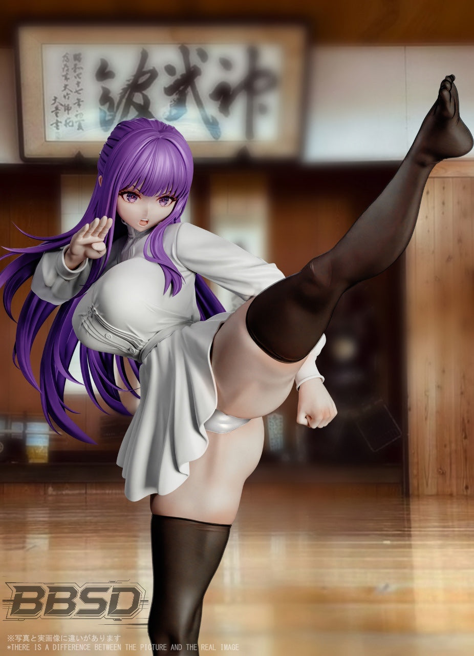 Estatuilla Frieren: Más allá del final del viaje | Fern – Chica Kung Fu | BBSD Studio | Tienda Anime | Tico Ofertas