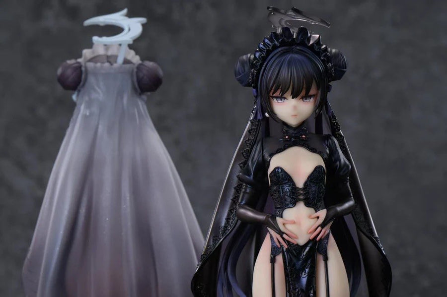 Estatuilla Blue Archive | Ryuuge Kisaki – Vestido de Novia / Viuda Negra | HFK Studio | Tienda Anime | Tico Ofertas