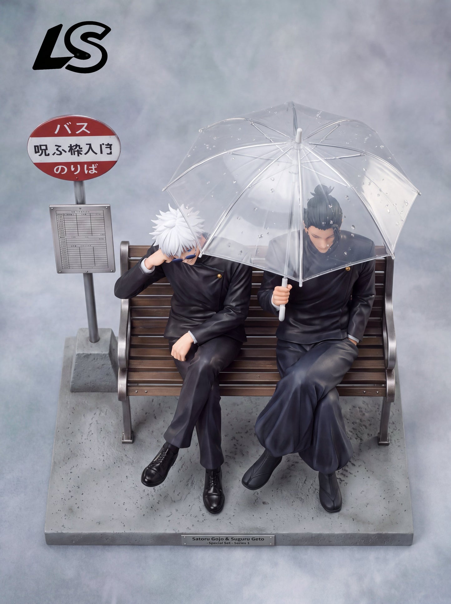Figura de colección Estatuilla Jujutsu Kaisen | Satoru Gojo & Suguru Geto | L.S Studio