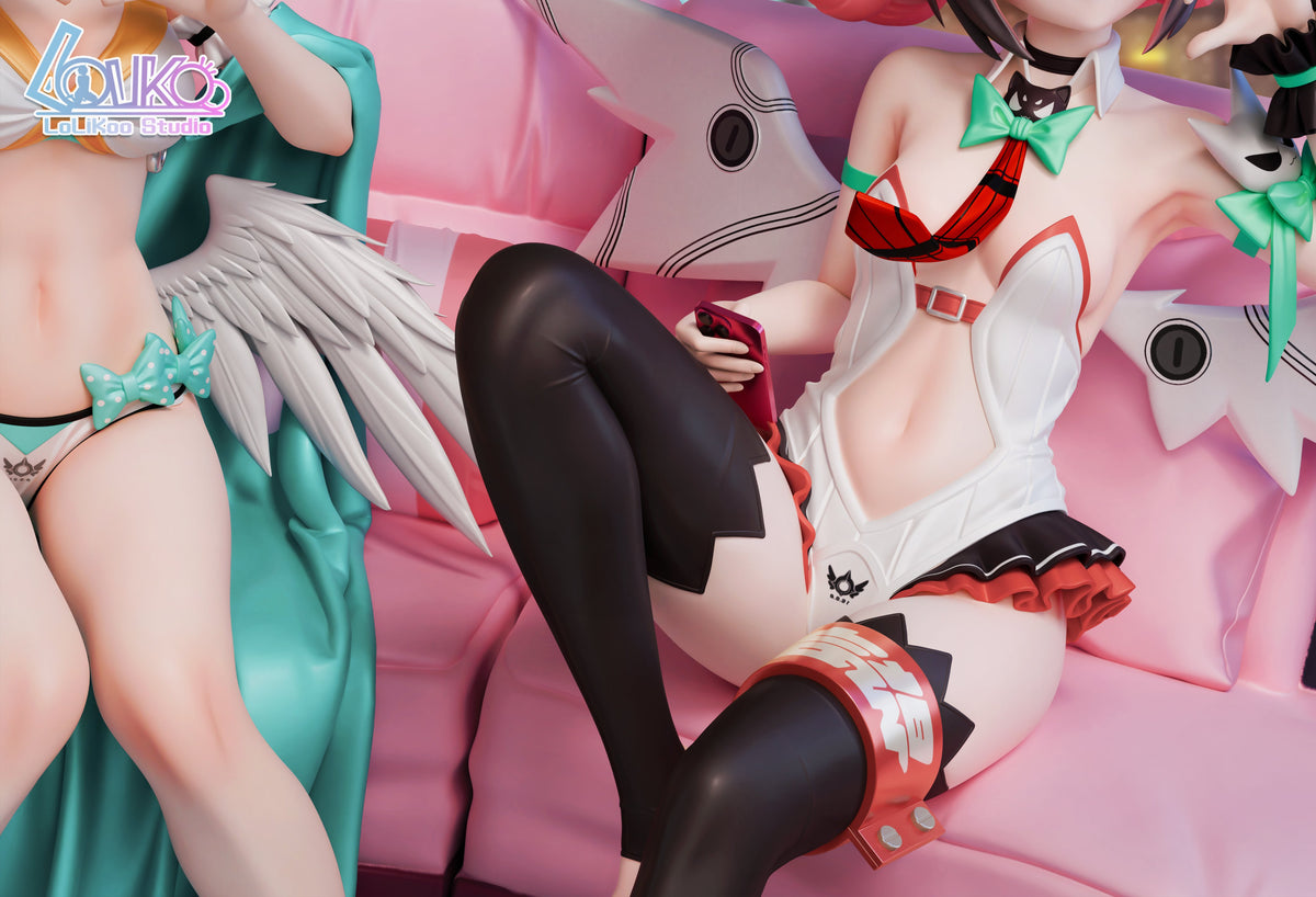 Estatuilla Zenless Zone Zero | Sunna X Aria X Nangong Yu | Lolikoo Studio | Tienda Anime | Tico Ofertas